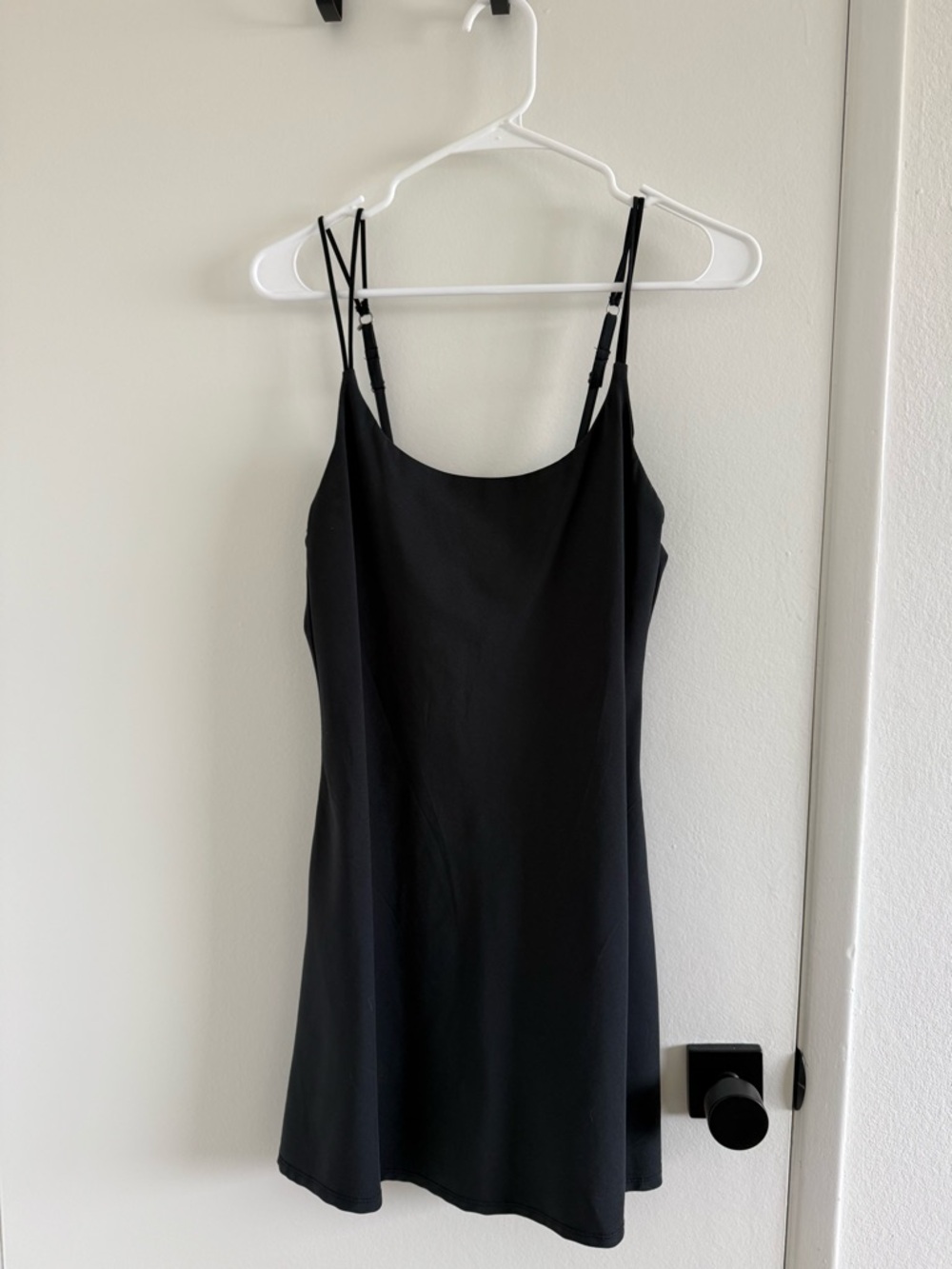 Abercrombie & Fitch Black Mini Athleisure Dress